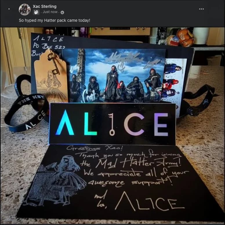 Fan unboxing starter pack